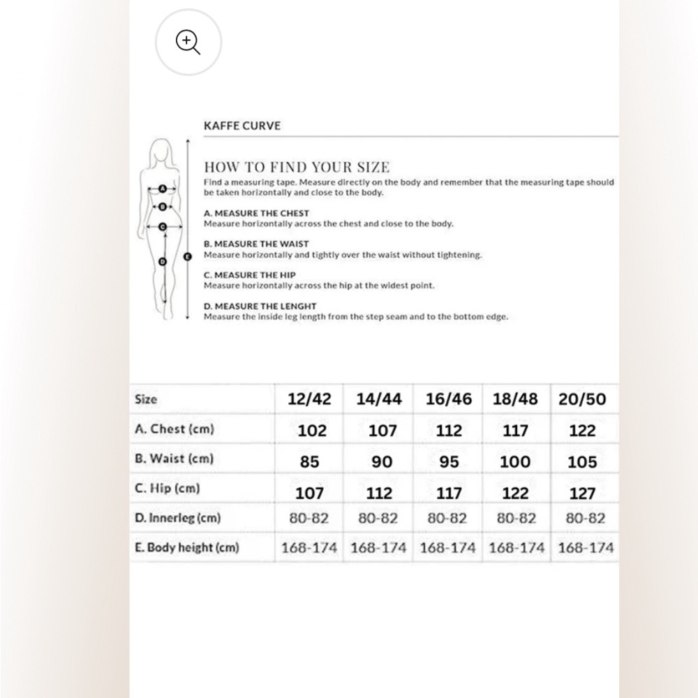 Kaffe Curve Plus Size KColly Red Floral midi Dress women size - Picture 7 of 15